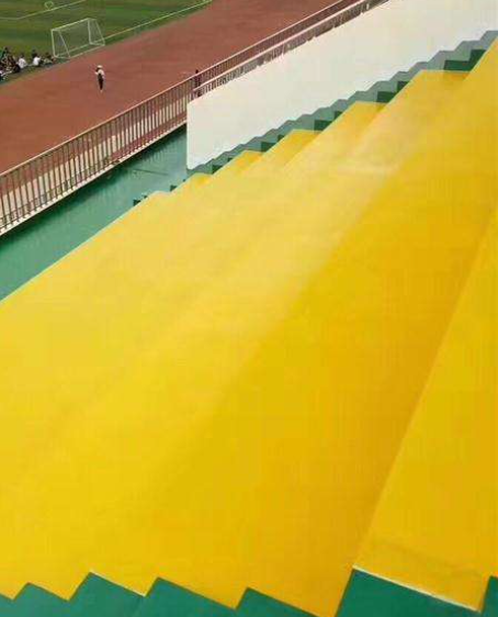 长泰球场台阶翻新修补改造